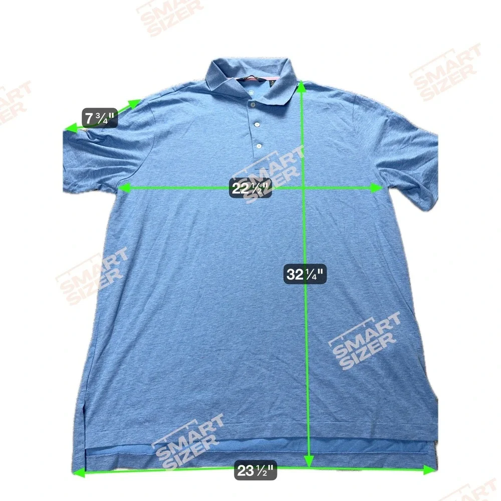 Polo Ralph Lauren Golf Men's XL Short Sleeve Blue Cotton Polo